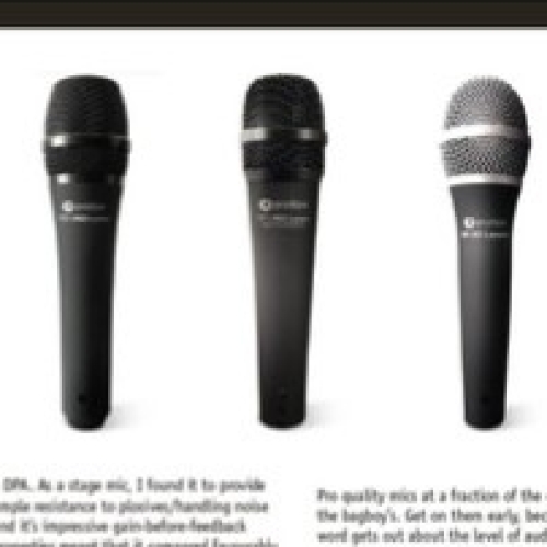 An efficient dynamic microphone range